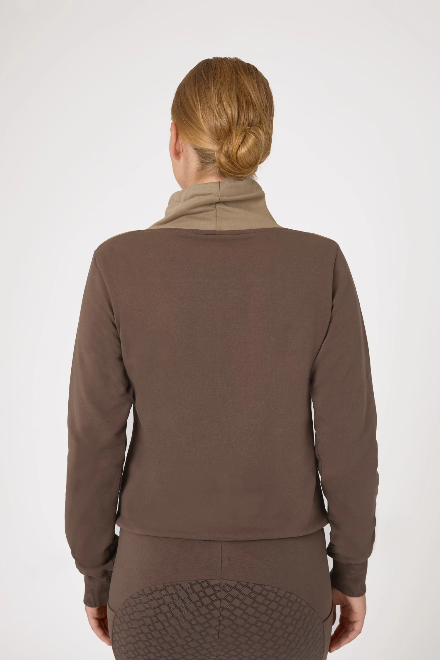 Horze Jade Women's Sweatshirt With High Collar 11 Horze Jade Women's Sweatshirt With High Collar - Image 11