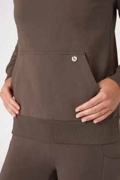 Horze Jade Women's Sweatshirt With High Collar 26 Horze Jade Women's Sweatshirt With High Collar -Equestrian Clothing Shop 33709 FRBR CMBR 6