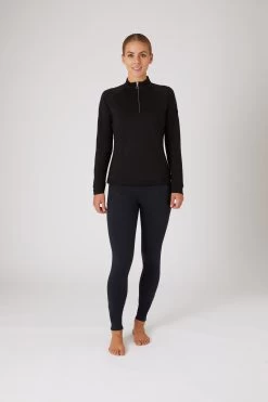 Horze Katya Women's Training Shirt With Fleece Lining -Equestrian Clothing Shop 33712 BL 3