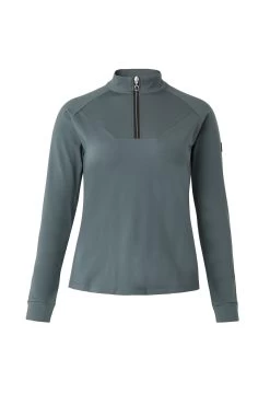 Horze Katya Women's Training Shirt With Fleece Lining -Equestrian Clothing Shop 33712 UDGR 1