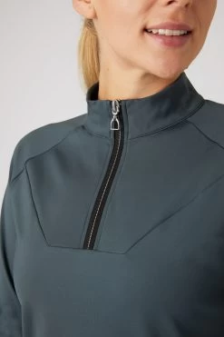 Horze Katya Women's Training Shirt With Fleece Lining -Equestrian Clothing Shop 33712 UDGR 5