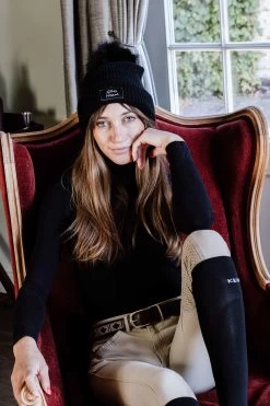 Kentucky Horsewear Pompom Beanie 12 Kentucky Horsewear Pompom Beanie -Equestrian Clothing Shop 337220 BL 1