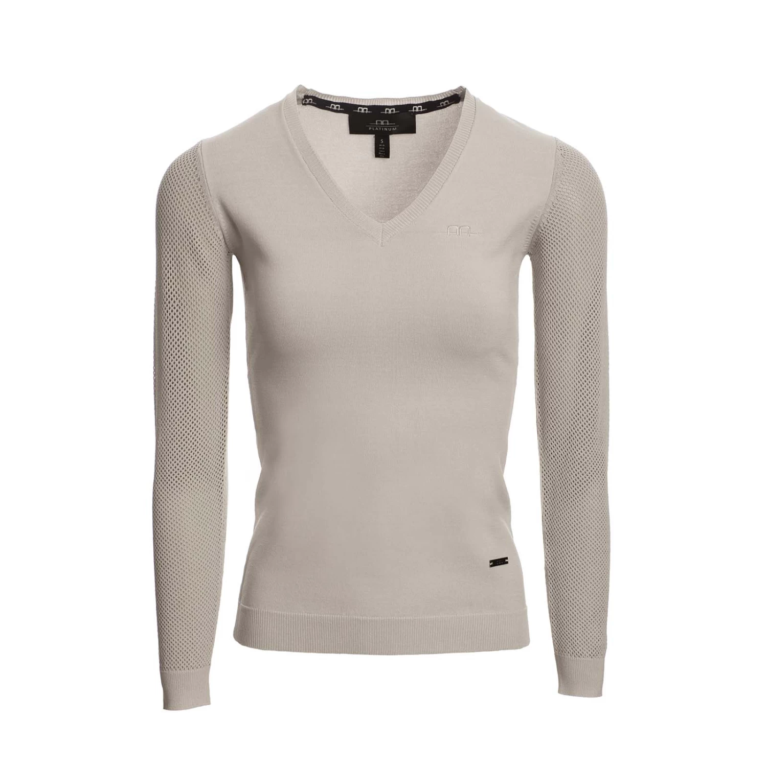 AA Ladies' Sweater With Perforated Sleeves 4 AA Ladies' Sweater With Perforated Sleeves - Image 4