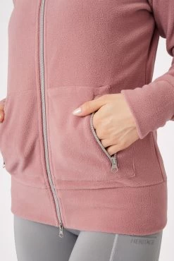 Horze Ellie Women's Fleece Riding Riding Jacket 26 Horze Ellie Women's Fleece Riding Riding Jacket -Equestrian Clothing Shop 33741 322 07