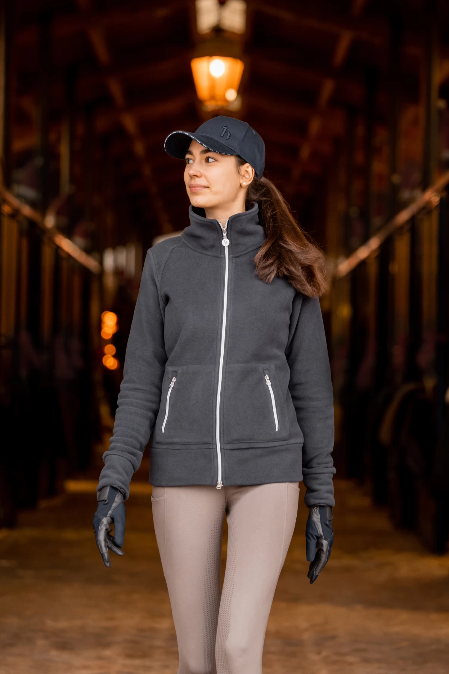 Horze Ellie Women's Fleece Riding Riding Jacket 17 Horze Ellie Women's Fleece Riding Riding Jacket - Image 17