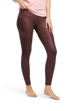 Ariat Eos Moto Women's Knee Grip Tights -Equestrian Clothing Shop 337703 MAH 2