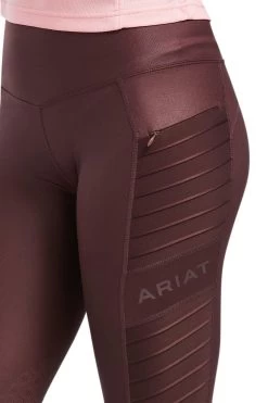 Ariat Eos Moto Women's Knee Grip Tights -Equestrian Clothing Shop 337703 MAH 4