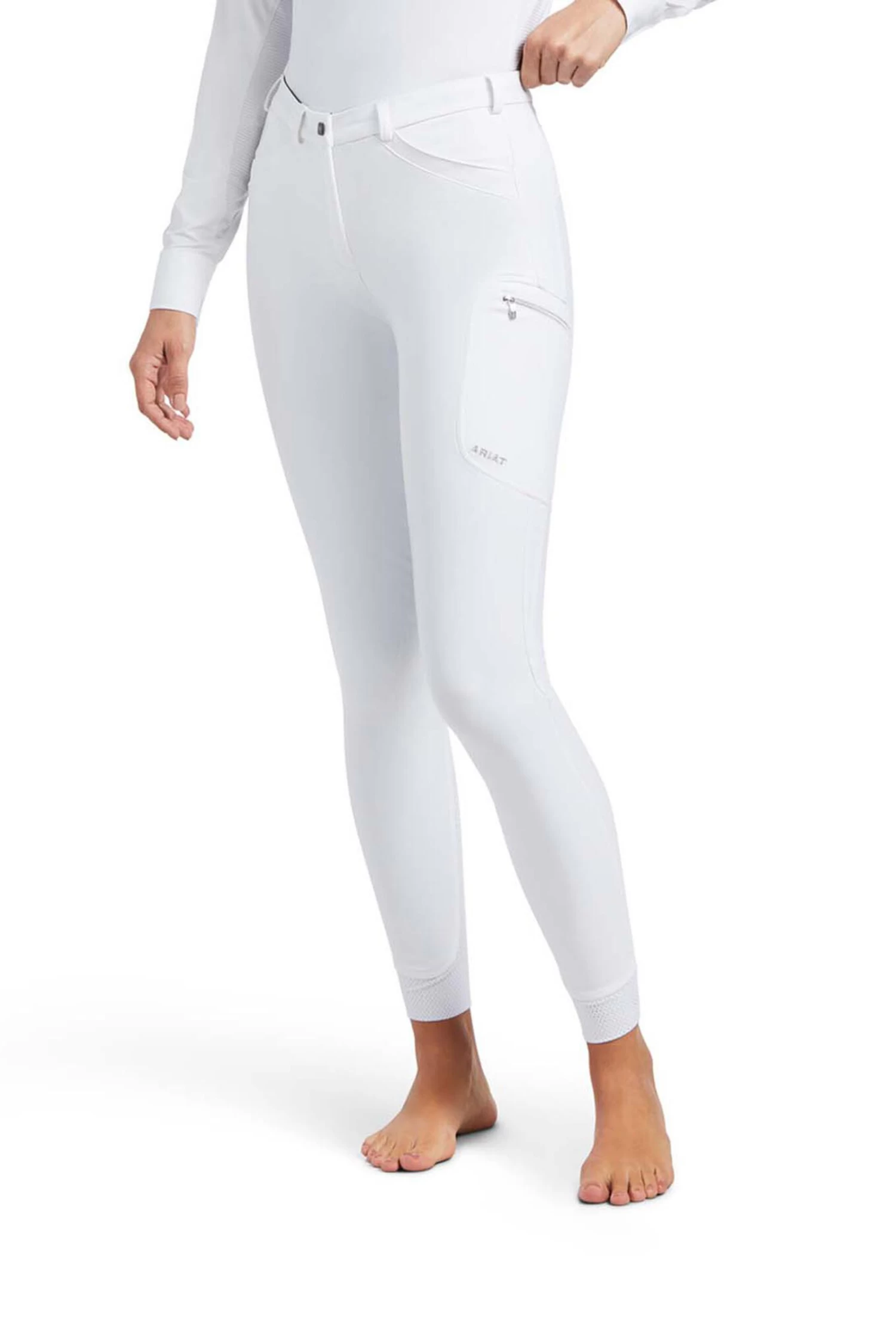 Ariat Triton Grip Women's Knee Grip Breeches 2 Ariat Triton Grip Women's Knee Grip Breeches - Image 2