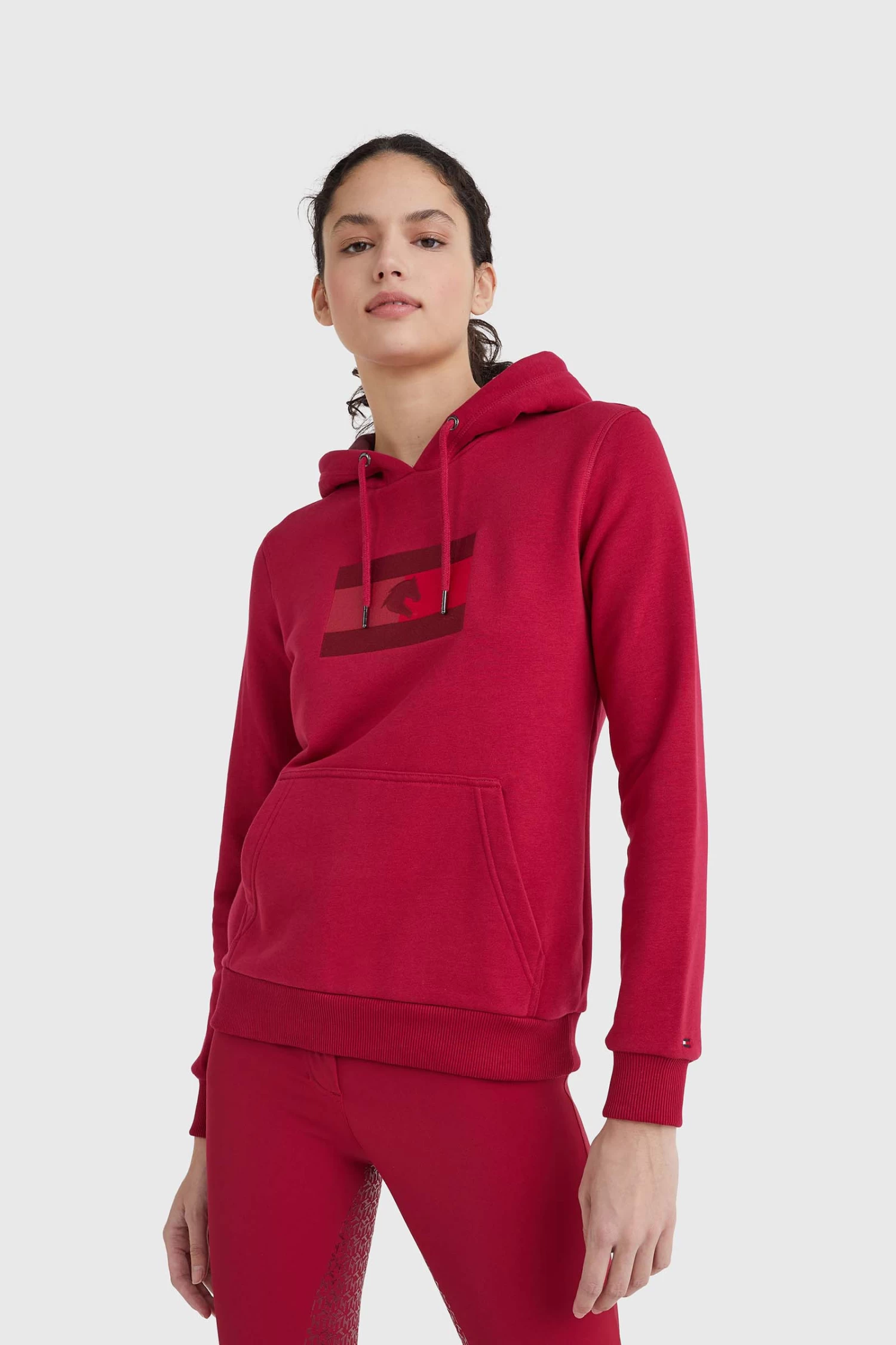 Tommy Hilfiger Equestrian Embroidery Logo Hoody 2 Tommy Hilfiger Equestrian Embroidery Logo Hoody - Image 2