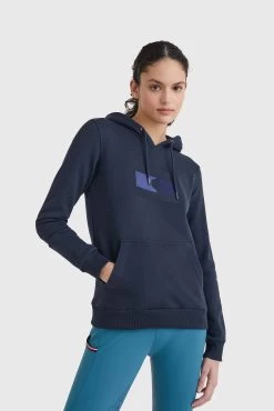 Tommy Hilfiger Equestrian Embroidery Logo Hoody 26 Tommy Hilfiger Equestrian Embroidery Logo Hoody -Equestrian Clothing Shop 338021 DB 2