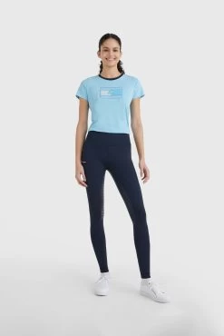 Tommy Hilfiger Equestrian Style Fullgrip Leggings For Women -Equestrian Clothing Shop 338026 DB 3