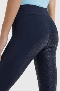 Tommy Hilfiger Equestrian Style Fullgrip Leggings For Women -Equestrian Clothing Shop 338026 DB 5