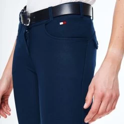 Tommy Hilfiger Equestrian Classic Style Kneegrip Breeches For Women -Equestrian Clothing Shop 338028 DB 3