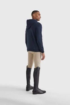 Tommy Hilfiger Equestrian Men's Embroidery Logo Hoody -Equestrian Clothing Shop 338045 DB 6