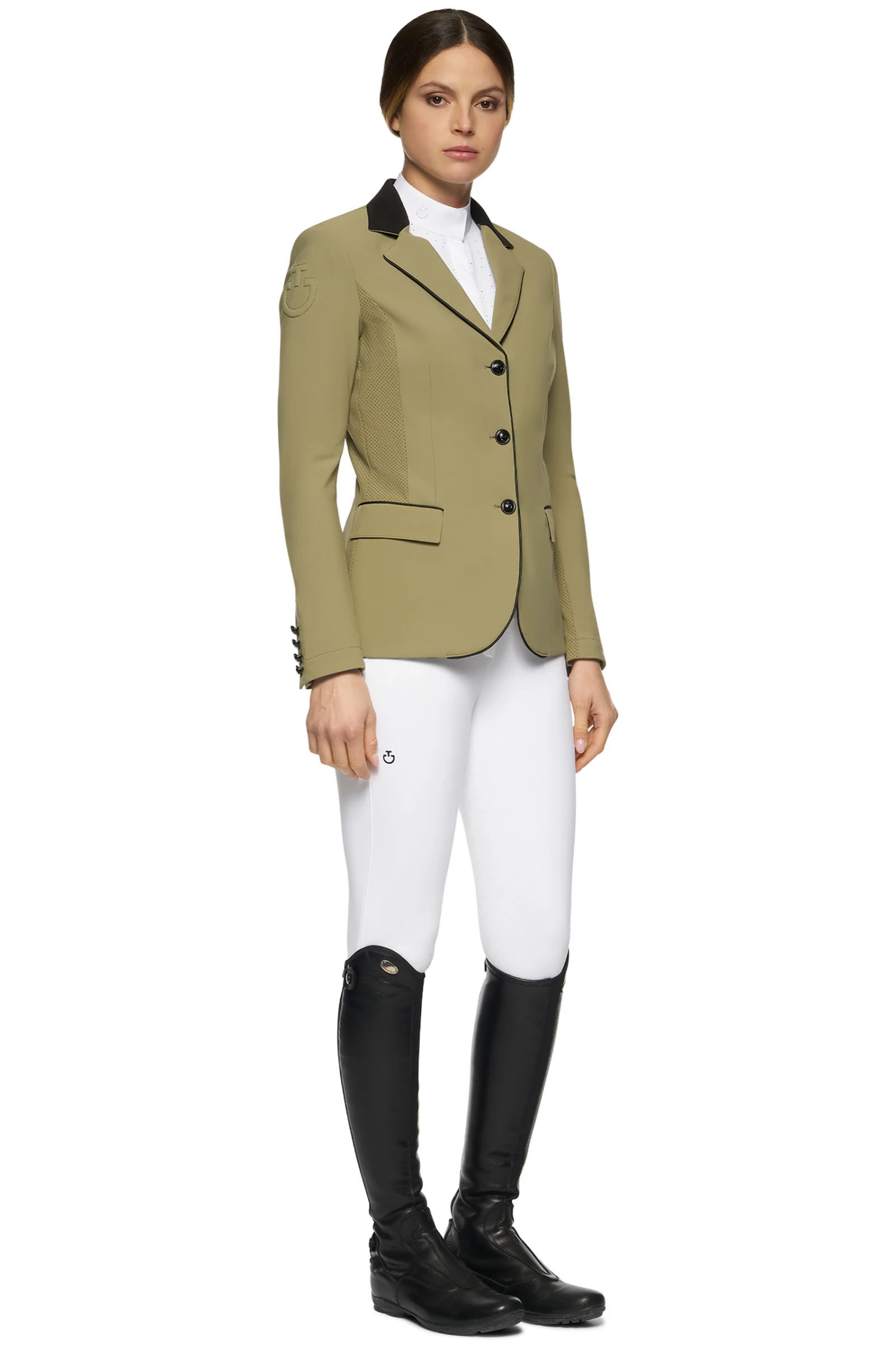 Cavalleria Toscana GP Women's Perforated Show Jacket 3 Cavalleria Toscana GP Women's Perforated Show Jacket - Image 3
