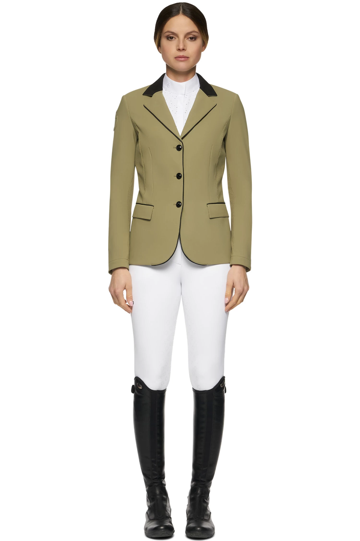 Cavalleria Toscana GP Women's Perforated Show Jacket 4 Cavalleria Toscana GP Women's Perforated Show Jacket - Image 4