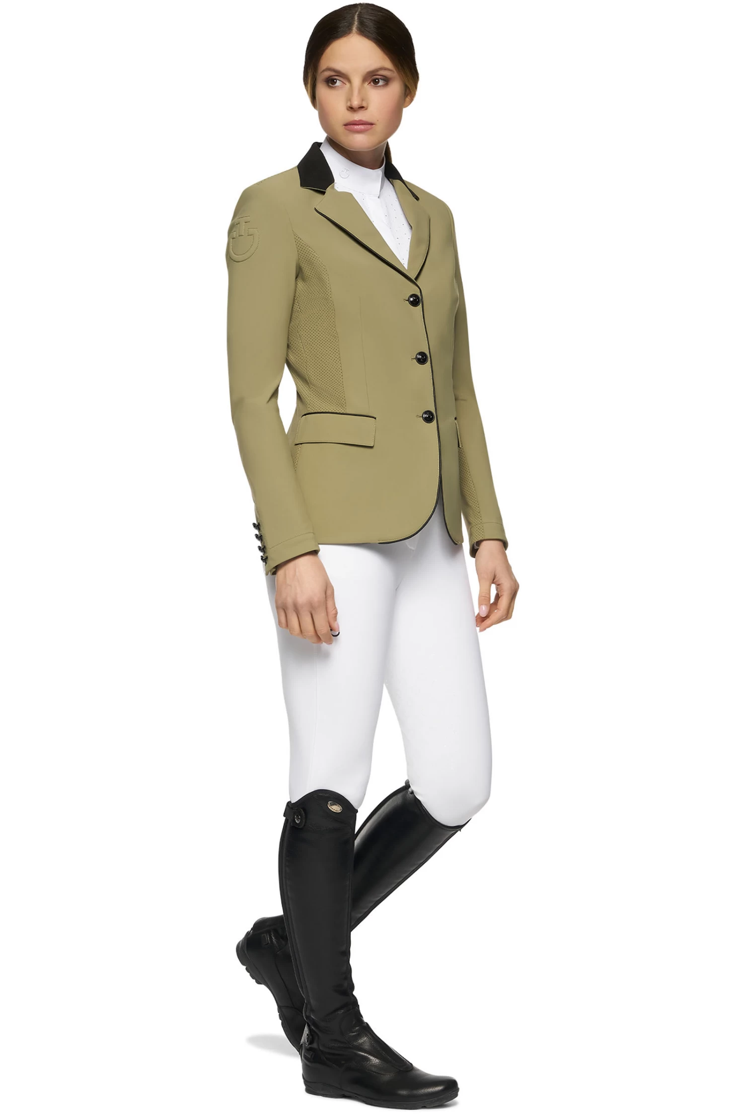 Cavalleria Toscana GP Women's Perforated Show Jacket 6 Cavalleria Toscana GP Women's Perforated Show Jacket - Image 6