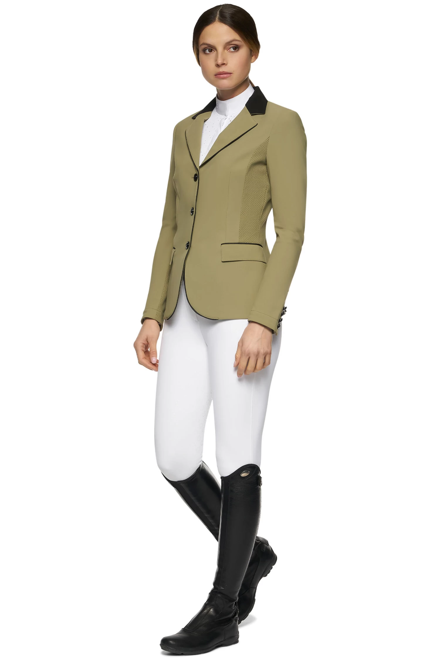 Cavalleria Toscana GP Women's Perforated Show Jacket 7 Cavalleria Toscana GP Women's Perforated Show Jacket - Image 7