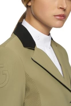Cavalleria Toscana GP Women's Perforated Show Jacket 16 Cavalleria Toscana GP Women's Perforated Show Jacket -Equestrian Clothing Shop 338111 GR 6