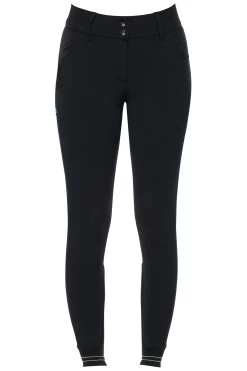 Cavalleria Toscana R-Evo Stretch Women's High Waist Breeches With Integrated Grip 19 Cavalleria Toscana R-Evo Stretch Women's High Waist Breeches With Integrated Grip -Equestrian Clothing Shop 338135 BL 2
