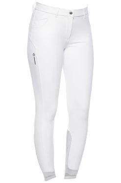 Cavalleria Toscana R-Evo Stretch Women's Breeches With Integrated Grip 26 Cavalleria Toscana R-Evo Stretch Women's Breeches With Integrated Grip -Equestrian Clothing Shop 338137 WH 3