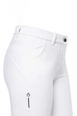 Cavalleria Toscana R-Evo Stretch Women's Breeches With Integrated Grip 28 Cavalleria Toscana R-Evo Stretch Women's Breeches With Integrated Grip -Equestrian Clothing Shop 338137 WH 5