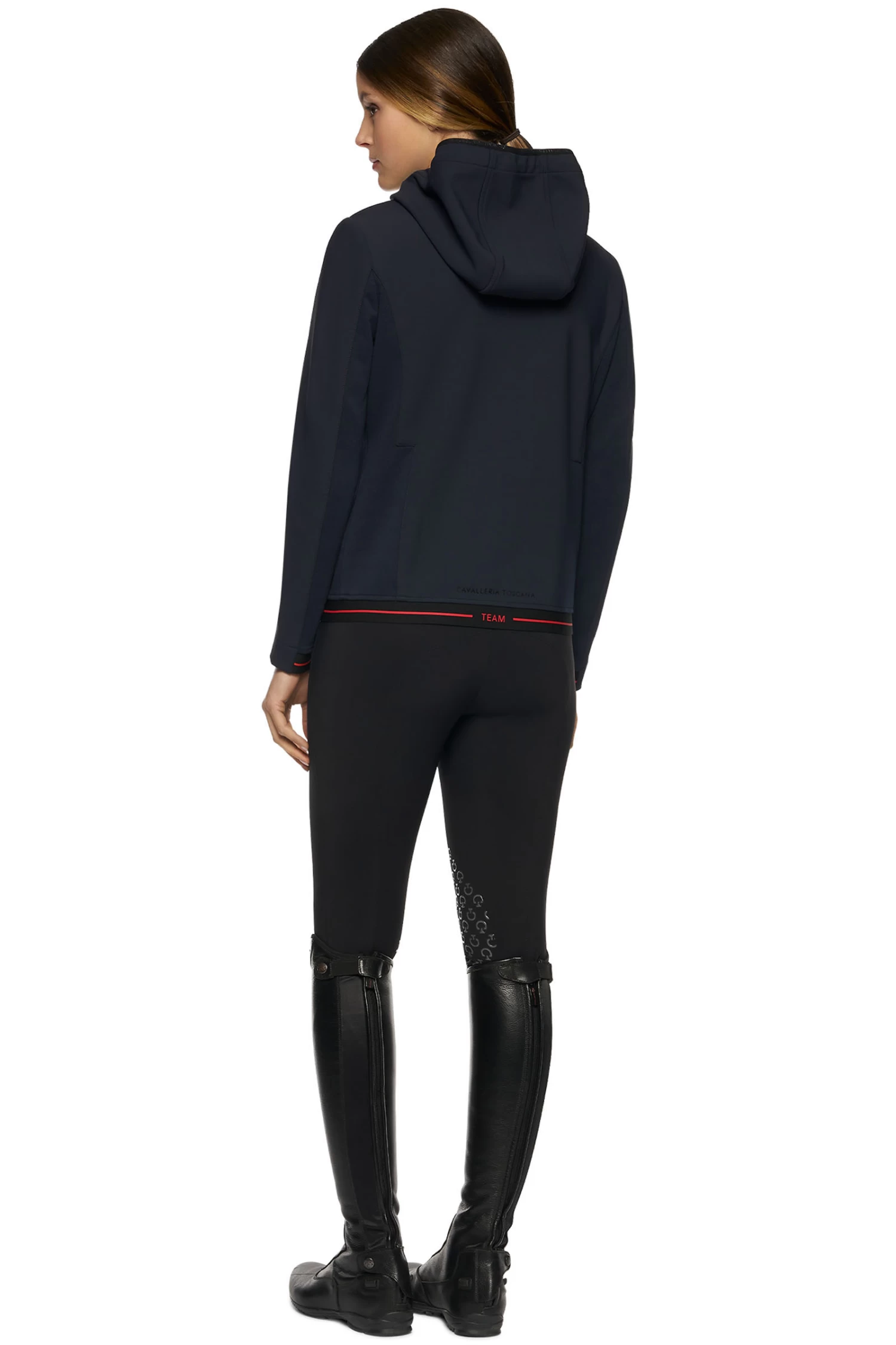 Cavalleria Toscana Team Women's Hodded Softshell Jacket 3 Cavalleria Toscana Team Women's Hodded Softshell Jacket - Image 3