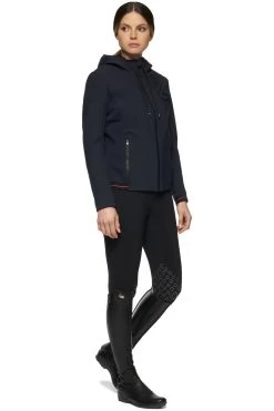 Cavalleria Toscana Team Women's Hodded Softshell Jacket 20 Cavalleria Toscana Team Women's Hodded Softshell Jacket -Equestrian Clothing Shop 338466 DB 4