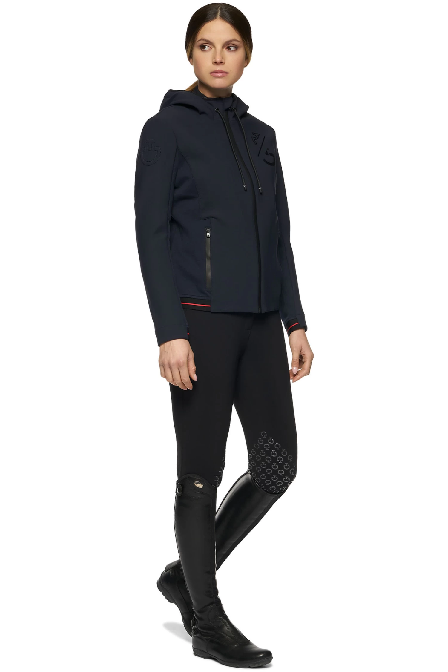 Cavalleria Toscana Team Women's Hodded Softshell Jacket 4 Cavalleria Toscana Team Women's Hodded Softshell Jacket - Image 4