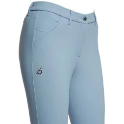 Cavalleria Toscana CT Team Red Stripe Women's Kneegrip Breeches 34 Cavalleria Toscana CT Team Red Stripe Women's Kneegrip Breeches -Equestrian Clothing Shop 338467 LB 4