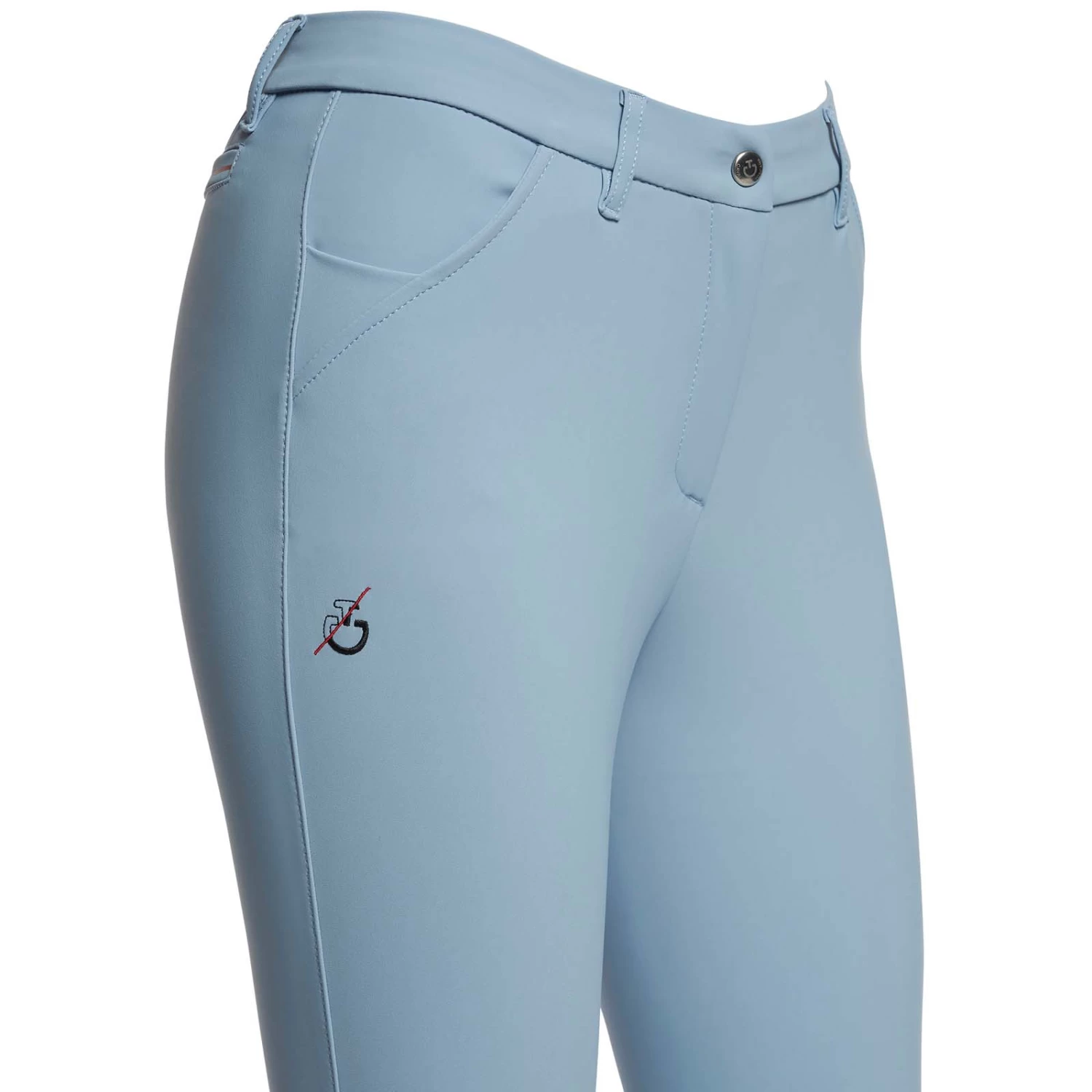 Cavalleria Toscana CT Team Red Stripe Women's Kneegrip Breeches 15 Cavalleria Toscana CT Team Red Stripe Women's Kneegrip Breeches - Image 15