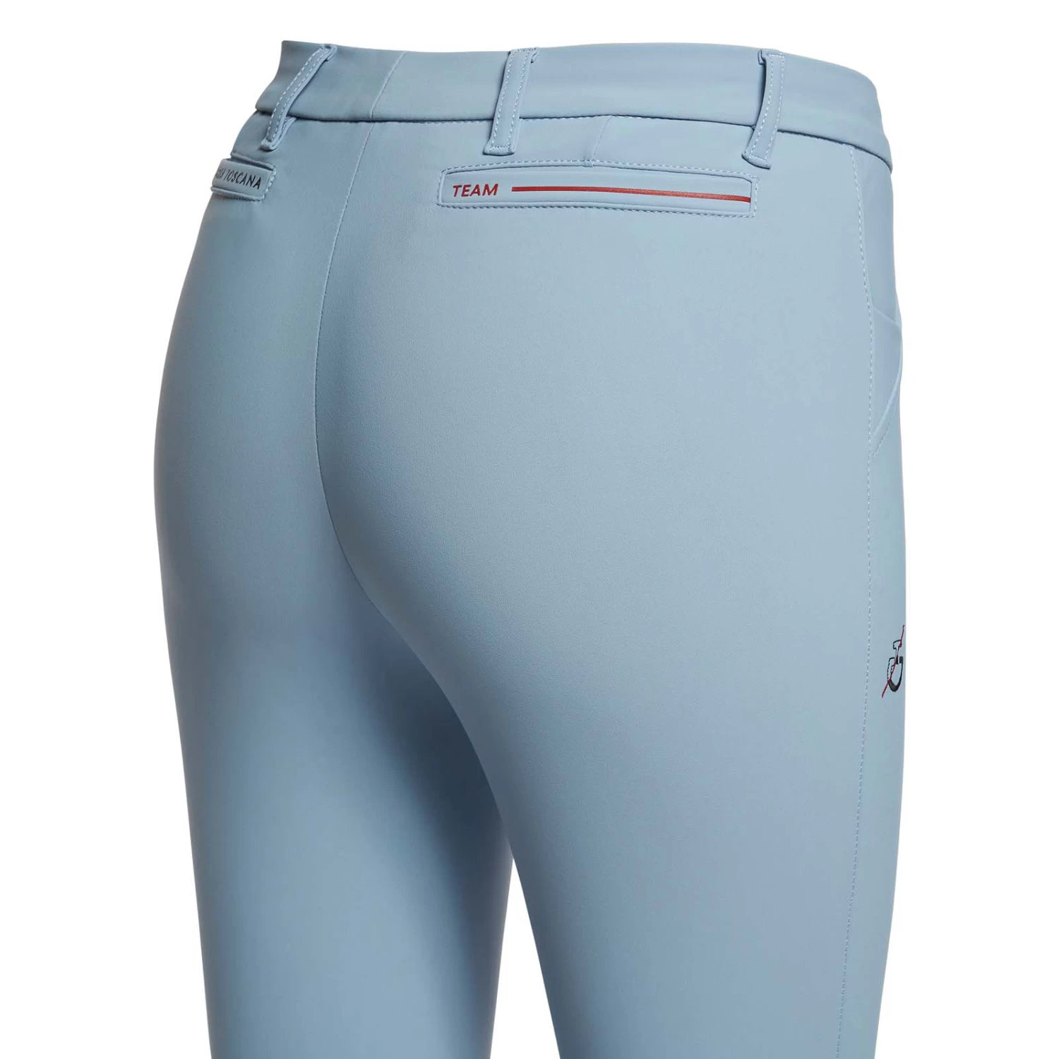 Cavalleria Toscana CT Team Red Stripe Women's Kneegrip Breeches 16 Cavalleria Toscana CT Team Red Stripe Women's Kneegrip Breeches - Image 16