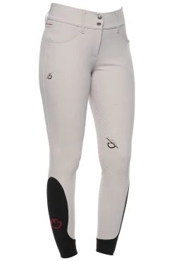 Cavalleria Toscana CT Team Red Stripe Women's Full Grip Breeches -Equestrian Clothing Shop 338469 LG 3