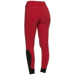 Cavalleria Toscana CT Team Red Stripe Women's Full Grip Breeches -Equestrian Clothing Shop 338469 RE 1