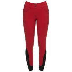 Cavalleria Toscana CT Team Red Stripe Women's Full Grip Breeches -Equestrian Clothing Shop 338469 RE 2