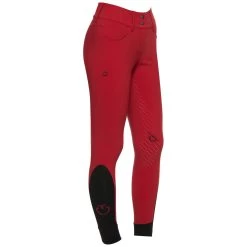 Cavalleria Toscana CT Team Red Stripe Women's Full Grip Breeches -Equestrian Clothing Shop 338469 RE 3