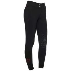 Cavalleria Toscana CT Team Red Stripe High Waist Full Grip Breeches 22 Cavalleria Toscana CT Team Red Stripe High Waist Full Grip Breeches -Equestrian Clothing Shop 338470 BL 3