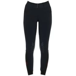 Cavalleria Toscana CT Team Red Stripe High Waist Full Grip Breeches 24 Cavalleria Toscana CT Team Red Stripe High Waist Full Grip Breeches -Equestrian Clothing Shop 338470 DB 2