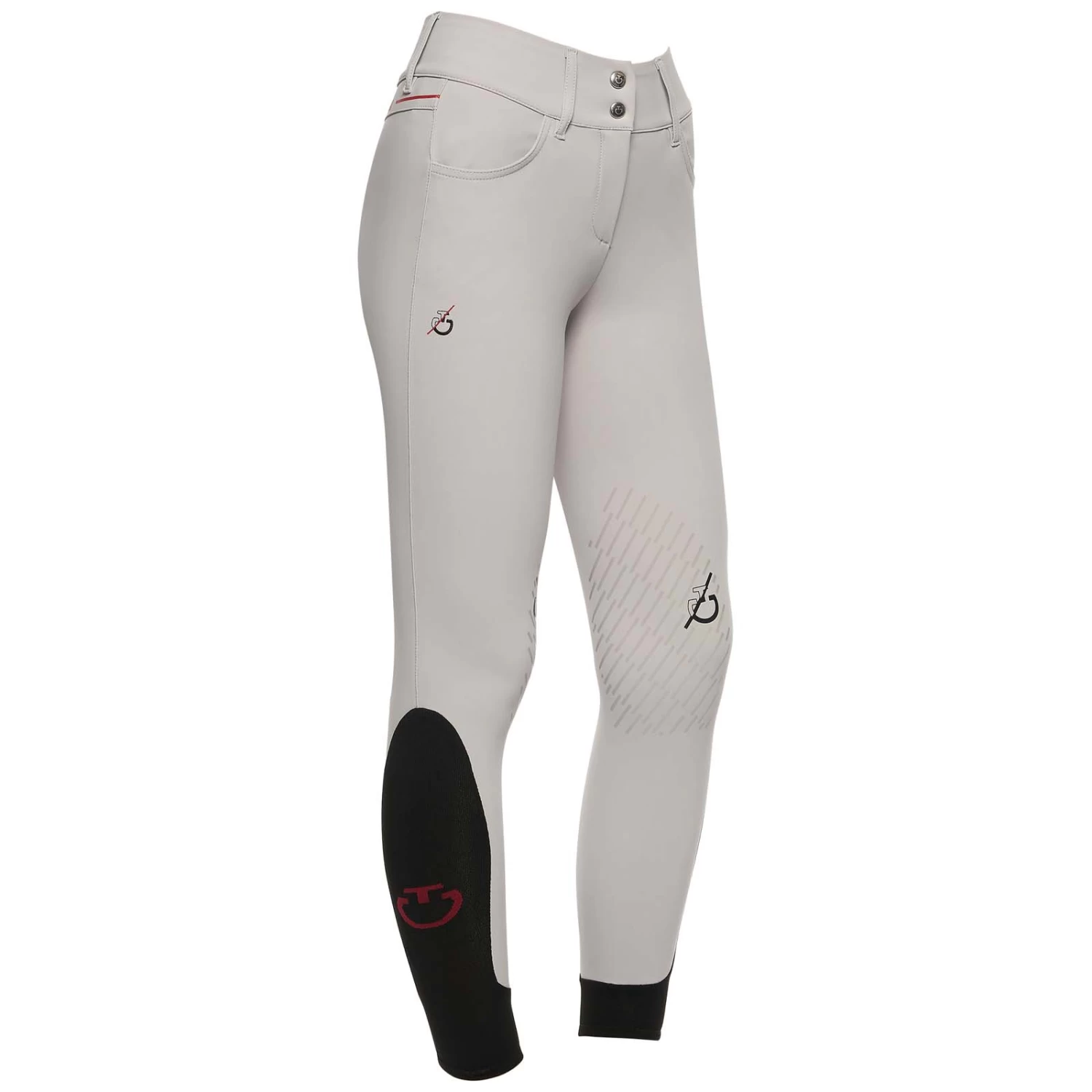 Cavalleria Toscana CT Team Red Stripe High Waist Full Grip Breeches 14 Cavalleria Toscana CT Team Red Stripe High Waist Full Grip Breeches - Image 14