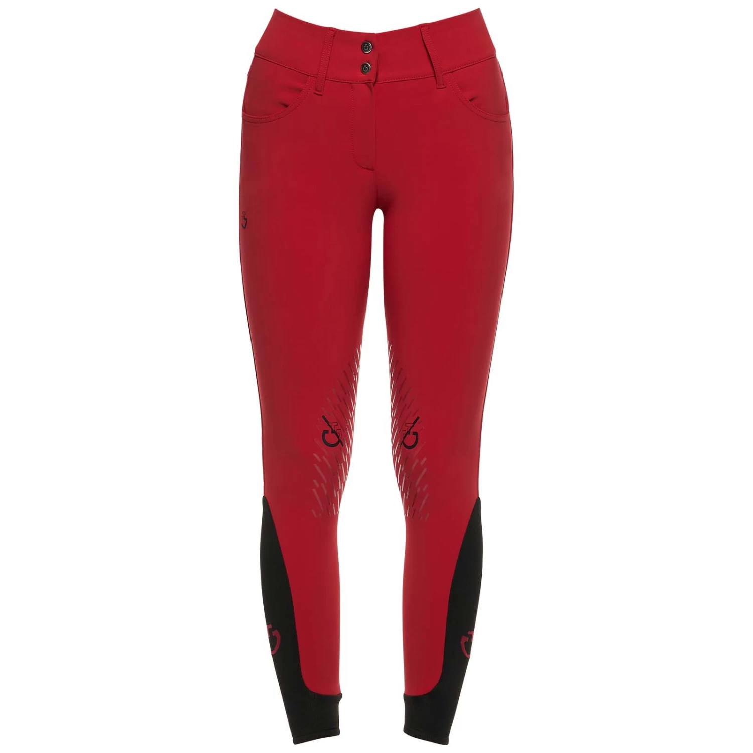 Cavalleria Toscana CT Team Red Stripe High Waist Full Grip Breeches 16 Cavalleria Toscana CT Team Red Stripe High Waist Full Grip Breeches - Image 16