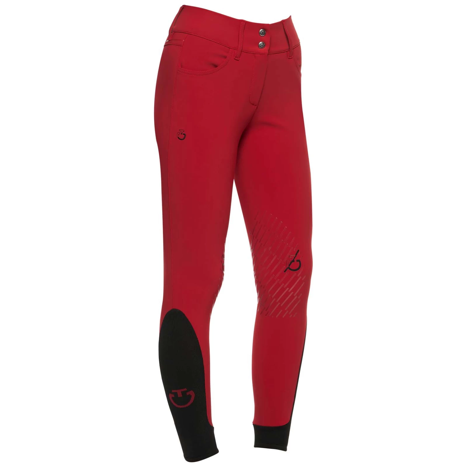 Cavalleria Toscana CT Team Red Stripe High Waist Full Grip Breeches 17 Cavalleria Toscana CT Team Red Stripe High Waist Full Grip Breeches - Image 17
