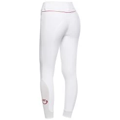 Cavalleria Toscana CT Team Red Stripe High Waist Full Grip Breeches 37 Cavalleria Toscana CT Team Red Stripe High Waist Full Grip Breeches -Equestrian Clothing Shop 338470 WH 1
