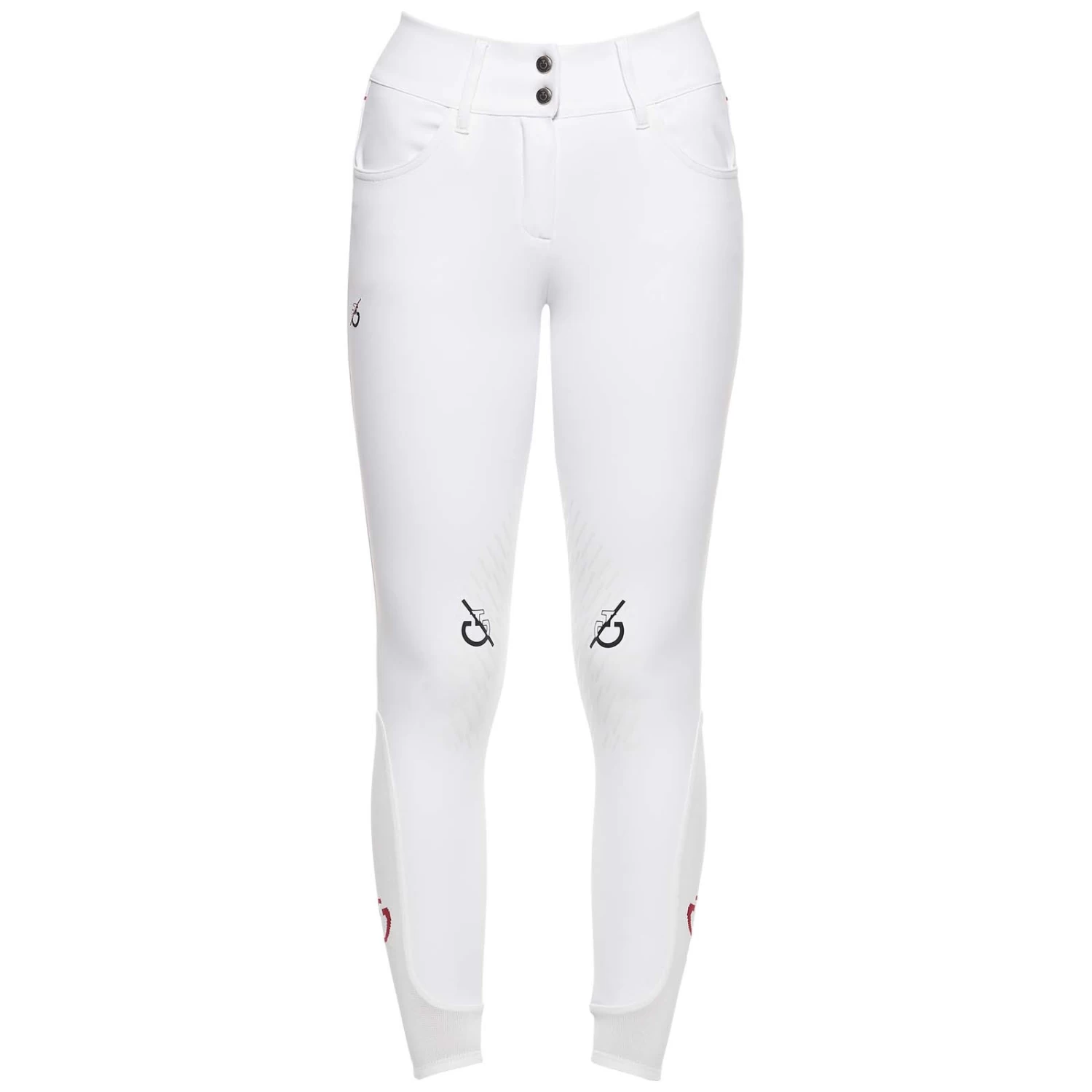 Cavalleria Toscana CT Team Red Stripe High Waist Full Grip Breeches 19 Cavalleria Toscana CT Team Red Stripe High Waist Full Grip Breeches - Image 19