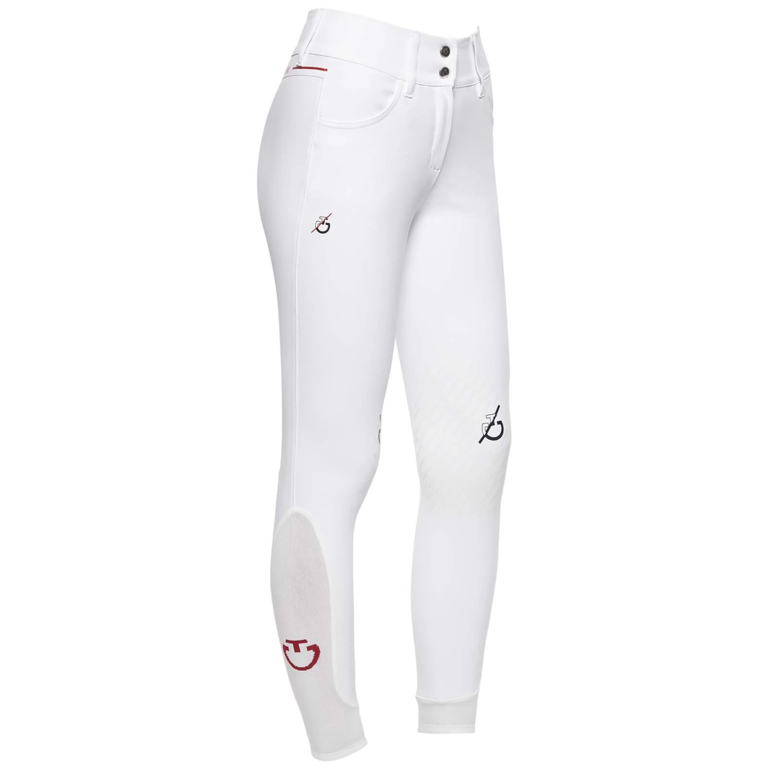 Cavalleria Toscana CT Team Red Stripe High Waist Full Grip Breeches 20 Cavalleria Toscana CT Team Red Stripe High Waist Full Grip Breeches - Image 20