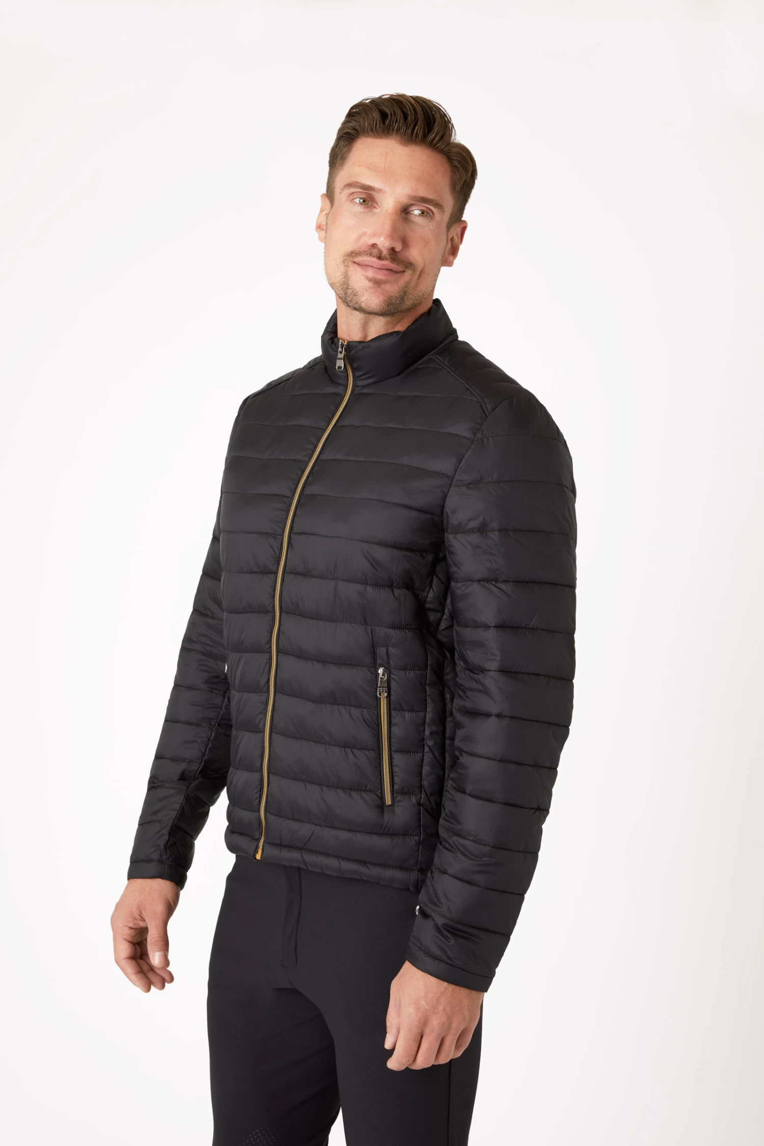 Horze Men's Light Padded Riding Jacket 3 Horze Men's Light Padded Riding Jacket - Image 3