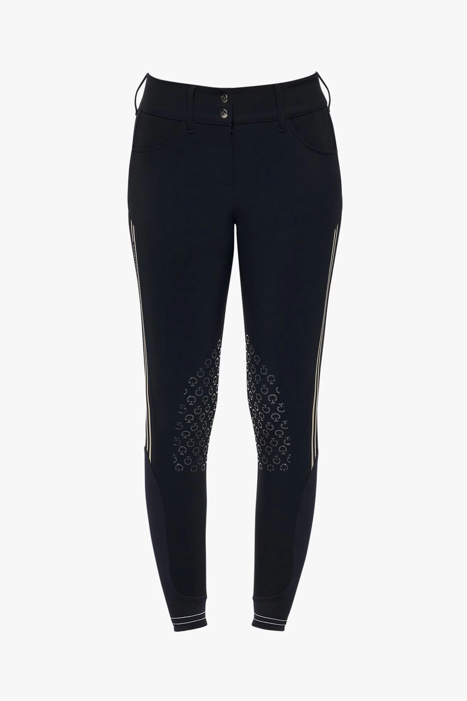 Cavalleria Toscana Women's Embossed Silicone Stripe Breeches 2 Cavalleria Toscana Women's Embossed Silicone Stripe Breeches - Image 2