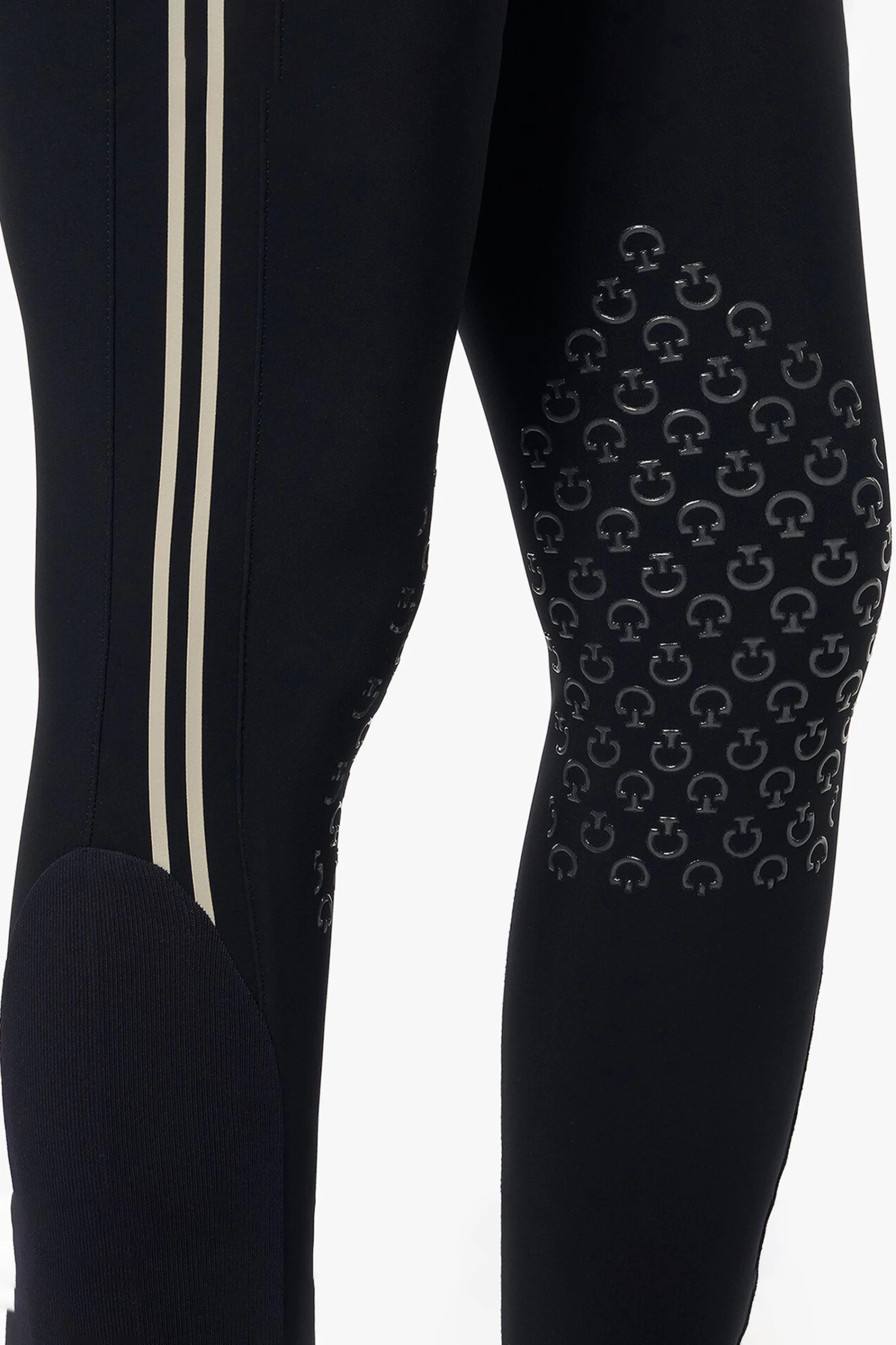 Cavalleria Toscana Women's Embossed Silicone Stripe Breeches 5 Cavalleria Toscana Women's Embossed Silicone Stripe Breeches - Image 5