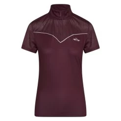 HVPolo Kim Women's Tech Polo -Equestrian Clothing Shop 340396 DBRE 1