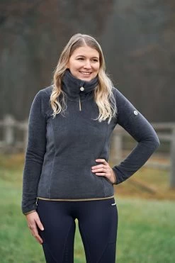 Covalliero Ladies' Teddy Fleece Sweater -Equestrian Clothing Shop 340730 GDG 6