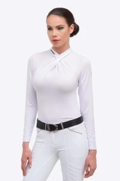 Cavalliera Rose Gold Chic Women's Long Sleeve Show Shirt